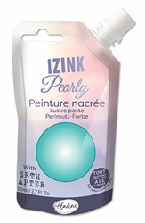 Aladine Perlmuttfarbe Bastelfarbe 80 ml Air Green kreativ