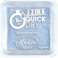 Aladine Stempelkissen Pastellblau snelltrocknend 5x5 cm für Basteln