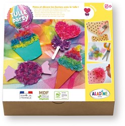 Aladine kreative Tüll-Bastelset Süßigkeiten - buntes Spielzeugpaket