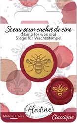 Aladine Hobby-Stempel Siegelwachs Biene für kreative Bastelprojekte
