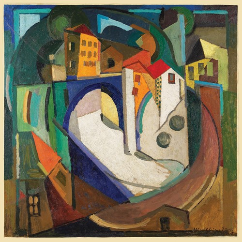 Grafika Albert Gleizes - Paysage, 1914-1915 - 1000 Teile