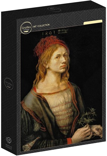 Grafika Albrecht Dürer - Selbstbildnis mit Eryngium, 1493 - 1000 Teile-2