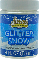 Aleene's Glitter Schnee Bastelkleber 118 ml für winterliche Effekte
