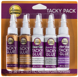 Aleene's Bastelkleber Set tacky glue 5x19,5 ml für kreativen Spaß