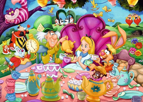 Legpuzzel Disney Alice in Wonderland, 1000st.