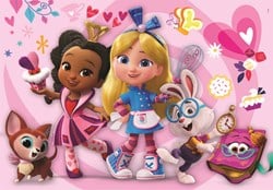 Clementoni Puzzle Alice Wonderland Bakery - 104 Teile Karton Kinderpuzzle