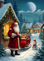 Alipson Puzzle Weihnachts-Puzzle 500 Teile - Familienspaß garantiert