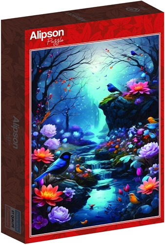 Alipson Puzzle Legespiel Enchanted Nature - 500 Teile Puzzle Spaß-2