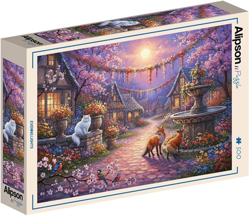 Alipson Puzzle Abendlichter Puzzle 500 Teile Puzzle-Spiel-2