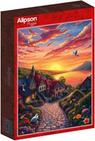 Alipson Puzzle Legespiel Lake View - 500 Teile multicolor-2