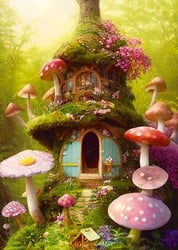 Alipson Puzzle Pilzhaus - 1000 Teile
