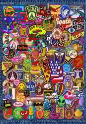 Alipson Puzzle Patch Crazy - 1000 Teile