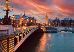 Alipson Puzzle Pont Alexandre III, Paris - 1000 Teile