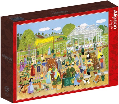 Alipson Puzzle Legespiel Spring Plant Sale 500 Teile mehrfarbig-2