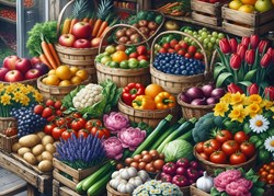 Alipson Puzzle The Gardener's Stall - 500 pieces