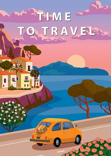 Alipson Puzzle Zeit zum Reisen - 1000 Teile