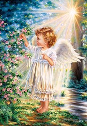 Castorland Puzzle An Angel's Touch - 1000 Teile Kunst