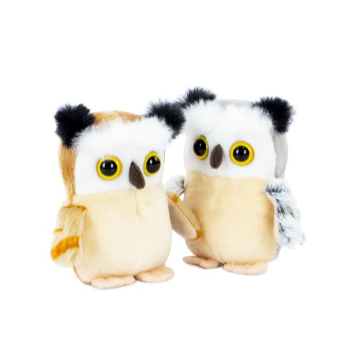 Living Nature Kuscheltier Baby Eule mini Buddies 5cm