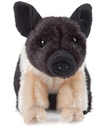Living Nature Kuscheltier Black Pink Piglet