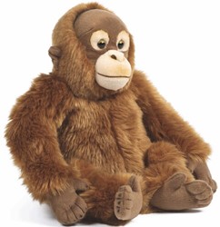 Living Nature Kuscheltier Orang-Utan