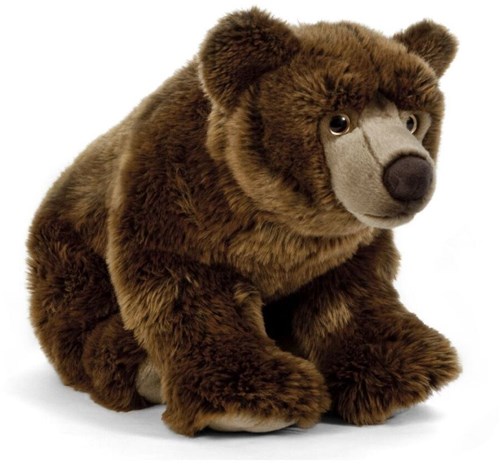 Living Nature Kuscheltier Braunbär groß 45cm Plüsch Spielzeug