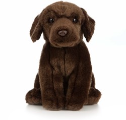 Living Nature Plüsch Labrador Schokolade 20cm Kuscheltier Hund