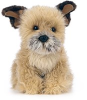 Living Nature Kuscheltier Border Terrier Hund umweltfreundlich Plüsch 22cm