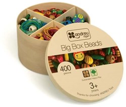 Andreu Toys ANDREU – Box mit Holzperlen