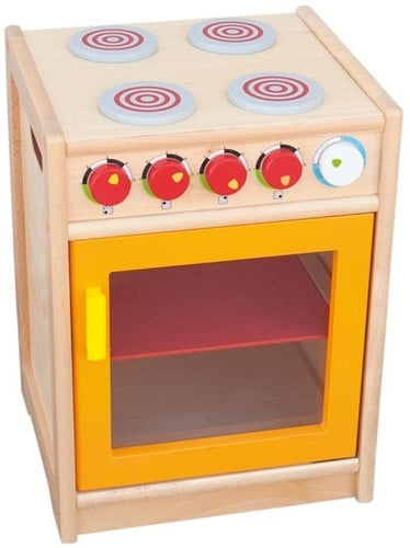 Andreu Toys Holz Spielzeug Herd - pädagogisches Küchen Spielzeug