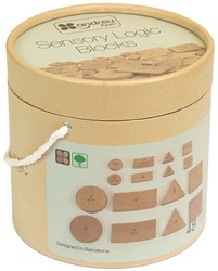 Andreu Toys ANDREU – Sensorische Logikblöcke