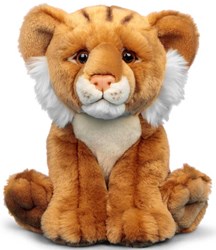 Tobar Plüsch Löwe Kuscheltier Löwenbaby 19 cm Eco Spielzeug