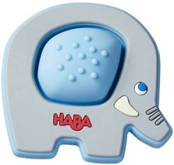 Haba Baby Rassel Elefant Silikon Greifspielzeug