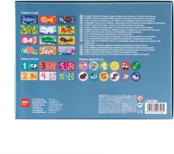 APLI Kids APLI - 3 Tierspiele (Puzzle, Memory, Domino)