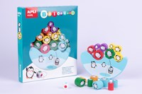 APLI Kids APLI - Pinguin-Balancierspiel (Holz)-2