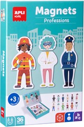 APLI Kids APLI - Berufe Magnetkarte 36-teilig