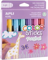 APLI Kids APLI - Farbstift Pastell 6 Farben