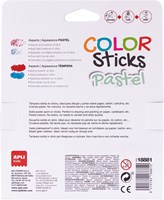 APLI Kids APLI - Farbstift Pastell 6 Farben-2