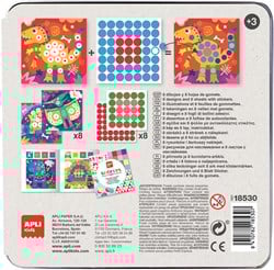 APLI Kids APLI - Dino-Sticker in der Dose (8 Karten, Sticker & etc.)
