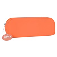 APLI Kids Etui Silikon orange - flexibel und wasserfest
