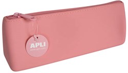 APLI Kids Etui Silikon Soft Nordic rosa wasserdicht flexibel