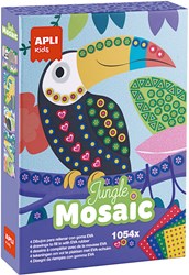 APLI Kids Mosaik Bastelset Dschungel EVA-Schaum pädagogisches Spielzeug
