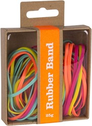 APLI Kids Gummibänder Fluor Kollektion - bunte Gummiringe 25g