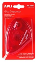APLI Kids Kleberoller doppelseitiger permanenter Kleber 8 mm x 10 m Papier