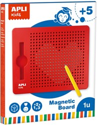 APLI Kids magnetische Lernspieltafel mit Stift - kreatives Spielzeug