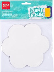 APLI Kids magnetische Leinwand Blume 15 cm Malen Kreativität