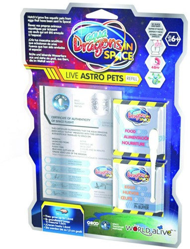 Aqua Dragons 6003" Lebende-Weltraumtiere Spielzeug, Mehrfarbig