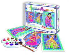 Sentosphère Aquarell Malset Glamour Girls kreatives Spielzeug