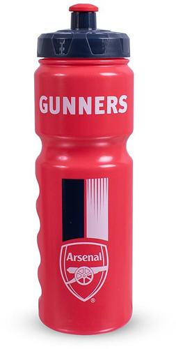 Team Merchandise Arsenal Kunststoff Trinkflasche 750ml - Sportflasche rot