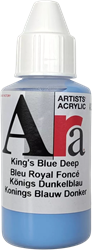 Ara Acrylfarbe King's Blue Deep 100 ml professionelle Künstlerfarbe