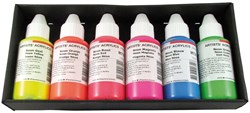 Ara Acrylfarben Set Neon 6x100 ml professionelle Malfarben